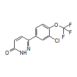 6-[3-Chloro-4-(trifluoromethoxy)phenyl]pyridazin-3(2H)-one