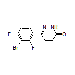 6-(3-Bromo-2,4-difluorophenyl)pyridazin-3(2H)-one