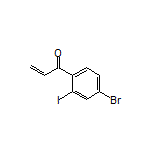 1-(4-Bromo-2-iodophenyl)prop-2-en-1-one