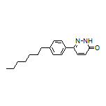 6-(4-Heptylphenyl)pyridazin-3(2H)-one