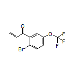 1-[2-Bromo-5-(trifluoromethoxy)phenyl]prop-2-en-1-one