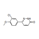 6-(3-Chloro-4-methoxyphenyl)pyridazin-3(2H)-one