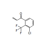 1-[3-Chloro-2-(trifluoromethyl)phenyl]prop-2-en-1-one
