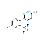 6-[4-Fluoro-2-(trifluoromethyl)phenyl]pyridazin-3(2H)-one
