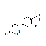 6-[3-Fluoro-4-(trifluoromethyl)phenyl]pyridazin-3(2H)-one