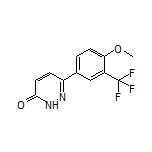 6-[4-Methoxy-3-(trifluoromethyl)phenyl]pyridazin-3(2H)-one