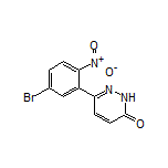 6-(5-Bromo-2-nitrophenyl)pyridazin-3(2H)-one