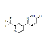 6-[2-(Trifluoromethyl)pyridin-4-yl]pyridazin-3(2H)-one