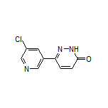 6-(5-Chloropyridin-3-yl)pyridazin-3(2H)-one