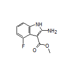 Methyl 2-Amino-4-fluoro-1H-indole-3-carboxylate