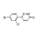 6-(5-Bromo-3-chloropyridin-2-yl)pyridazin-3(2H)-one
