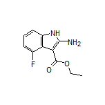 Ethyl 2-Amino-4-fluoro-1H-indole-3-carboxylate