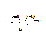 6-(3-Bromo-5-fluoropyridin-2-yl)pyridazin-3(2H)-one