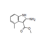 Methyl 2-Amino-4-methyl-1H-indole-3-carboxylate