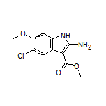 Methyl 2-Amino-5-chloro-6-methoxy-1H-indole-3-carboxylate