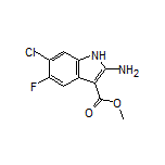 Methyl 2-Amino-6-chloro-5-fluoro-1H-indole-3-carboxylate