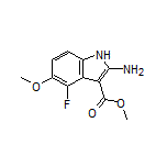 Methyl 2-Amino-4-fluoro-5-methoxy-1H-indole-3-carboxylate