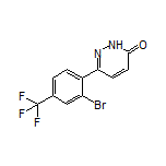 6-[2-Bromo-4-(trifluoromethyl)phenyl]pyridazin-3(2H)-one