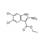Ethyl 2-Amino-5,6-dichloro-1H-indole-3-carboxylate
