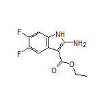 Ethyl 2-Amino-5,6-difluoro-1H-indole-3-carboxylate