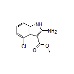 Methyl 2-Amino-4-chloro-1H-indole-3-carboxylate