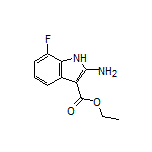 Ethyl 2-Amino-7-fluoro-1H-indole-3-carboxylate
