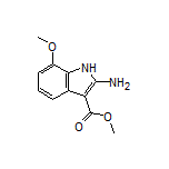 Methyl 2-Amino-7-methoxy-1H-indole-3-carboxylate