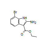 Ethyl 2-Amino-7-bromo-1H-indole-3-carboxylate