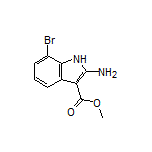 Methyl 2-Amino-7-bromo-1H-indole-3-carboxylate