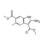 Dimethyl 2-Amino-5-methyl-1H-indole-3,6-dicarboxylate