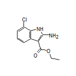 Ethyl 2-Amino-7-chloro-1H-indole-3-carboxylate