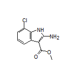 Methyl 2-Amino-7-chloro-1H-indole-3-carboxylate