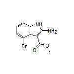 Methyl 2-Amino-4-bromo-1H-indole-3-carboxylate