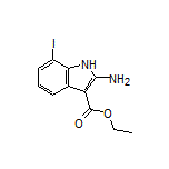 Ethyl 2-Amino-7-iodo-1H-indole-3-carboxylate
