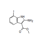 Methyl 2-Amino-7-iodo-1H-indole-3-carboxylate
