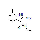 Ethyl 2-Amino-7-methyl-1H-indole-3-carboxylate