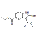 5-Ethyl 3-Methyl 2-Amino-1H-indole-3,5-dicarboxylate