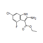 Ethyl 2-Amino-6-chloro-4-fluoro-1H-indole-3-carboxylate