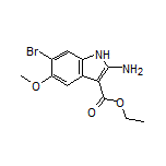 Ethyl 2-Amino-6-bromo-5-methoxy-1H-indole-3-carboxylate