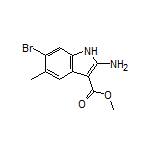 Methyl 2-Amino-6-bromo-5-methyl-1H-indole-3-carboxylate