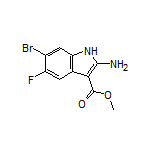 Methyl 2-Amino-6-bromo-5-fluoro-1H-indole-3-carboxylate