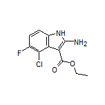 Ethyl 2-Amino-4-chloro-5-fluoro-1H-indole-3-carboxylate