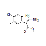 Methyl 2-Amino-6-chloro-5-methyl-1H-indole-3-carboxylate