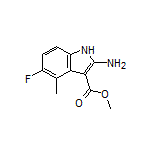 Methyl 2-Amino-5-fluoro-4-methyl-1H-indole-3-carboxylate