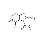 Methyl 2-Amino-4-fluoro-5-methyl-1H-indole-3-carboxylate