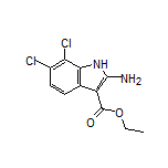 Ethyl 2-Amino-6,7-dichloro-1H-indole-3-carboxylate