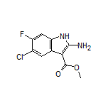 Methyl 2-Amino-5-chloro-6-fluoro-1H-indole-3-carboxylate