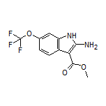Methyl 2-Amino-6-(trifluoromethoxy)-1H-indole-3-carboxylate