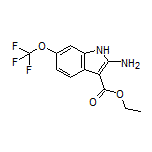 Ethyl 2-Amino-6-(trifluoromethoxy)-1H-indole-3-carboxylate