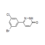 6-(3-Bromo-5-chlorophenyl)pyridazin-3(2H)-one